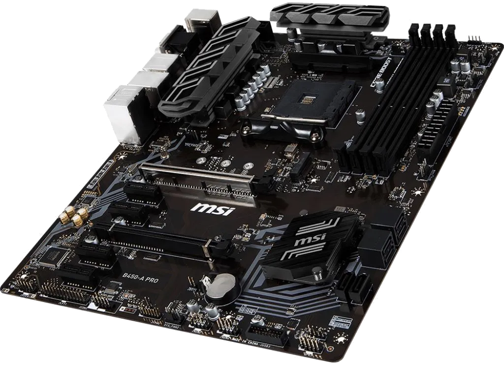 материнской платы MSI B450-A PRO
