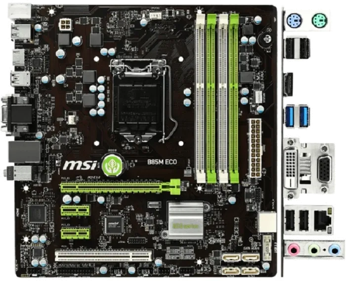 материнской платы MSI B85M ECO