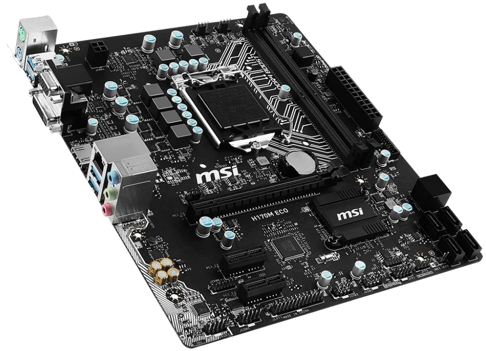 материнской платы MSI H170M ECO