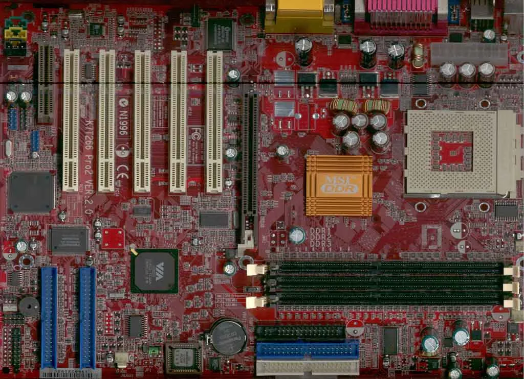 материнской платы MSI K7T266 Pro2