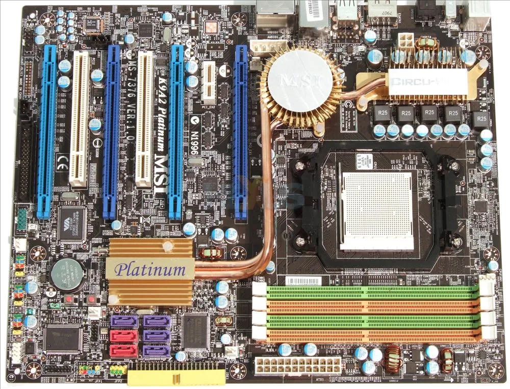 материнской платы MSI K9A2 Platinum V2