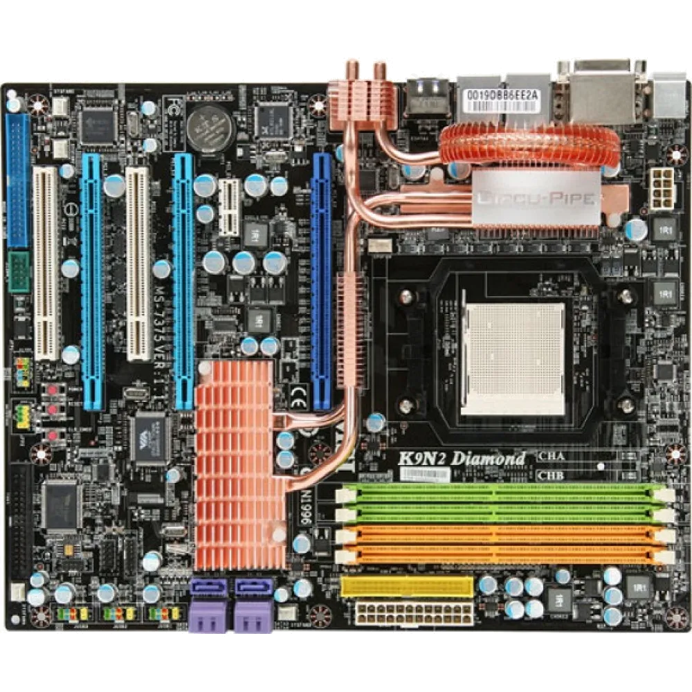 материнской платы MSI K9N2 Diamond