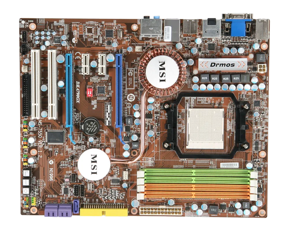 материнской платы MSI KA790GX-M