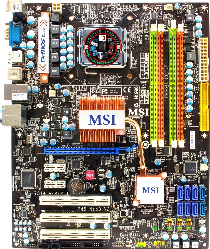 материнской платы MSI P45 Neo3 V2