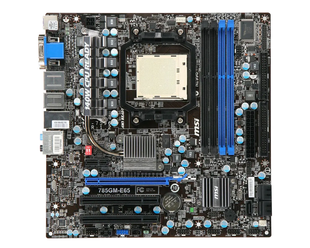 материнской платы MSI 785G-E65